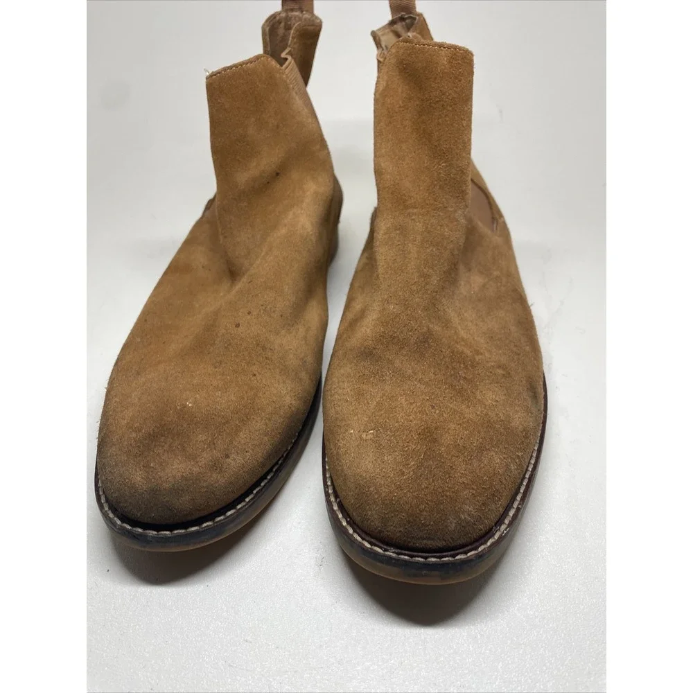 Steve Madden Men's‎ Slip On Ankle Boots Brown Size 13M